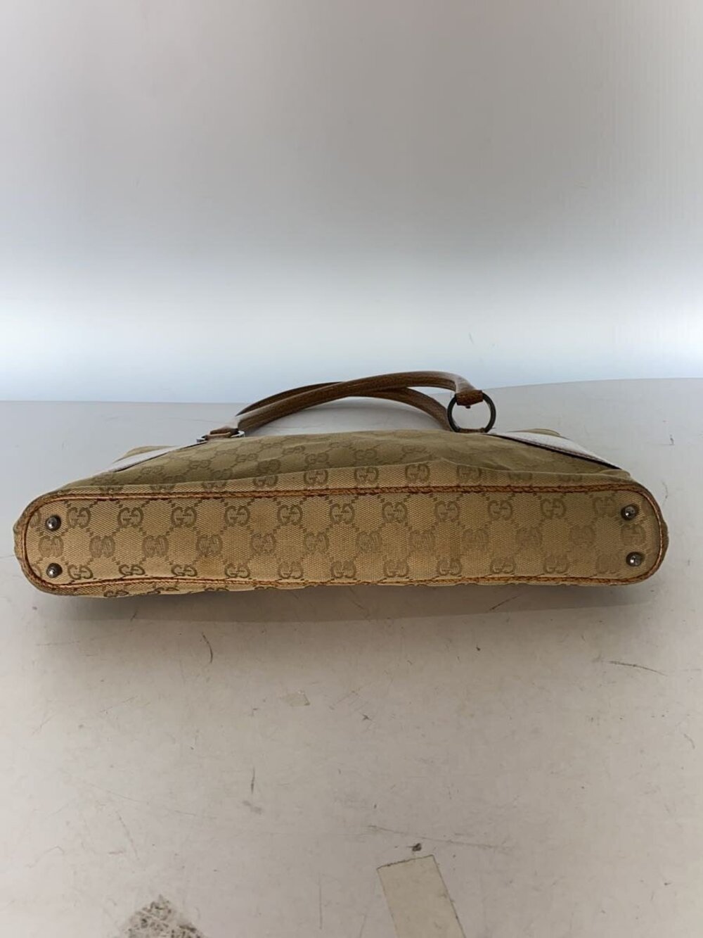 Gucci Tote Bag GG Canvas Beige Tan All over - Picture 4 of 7
